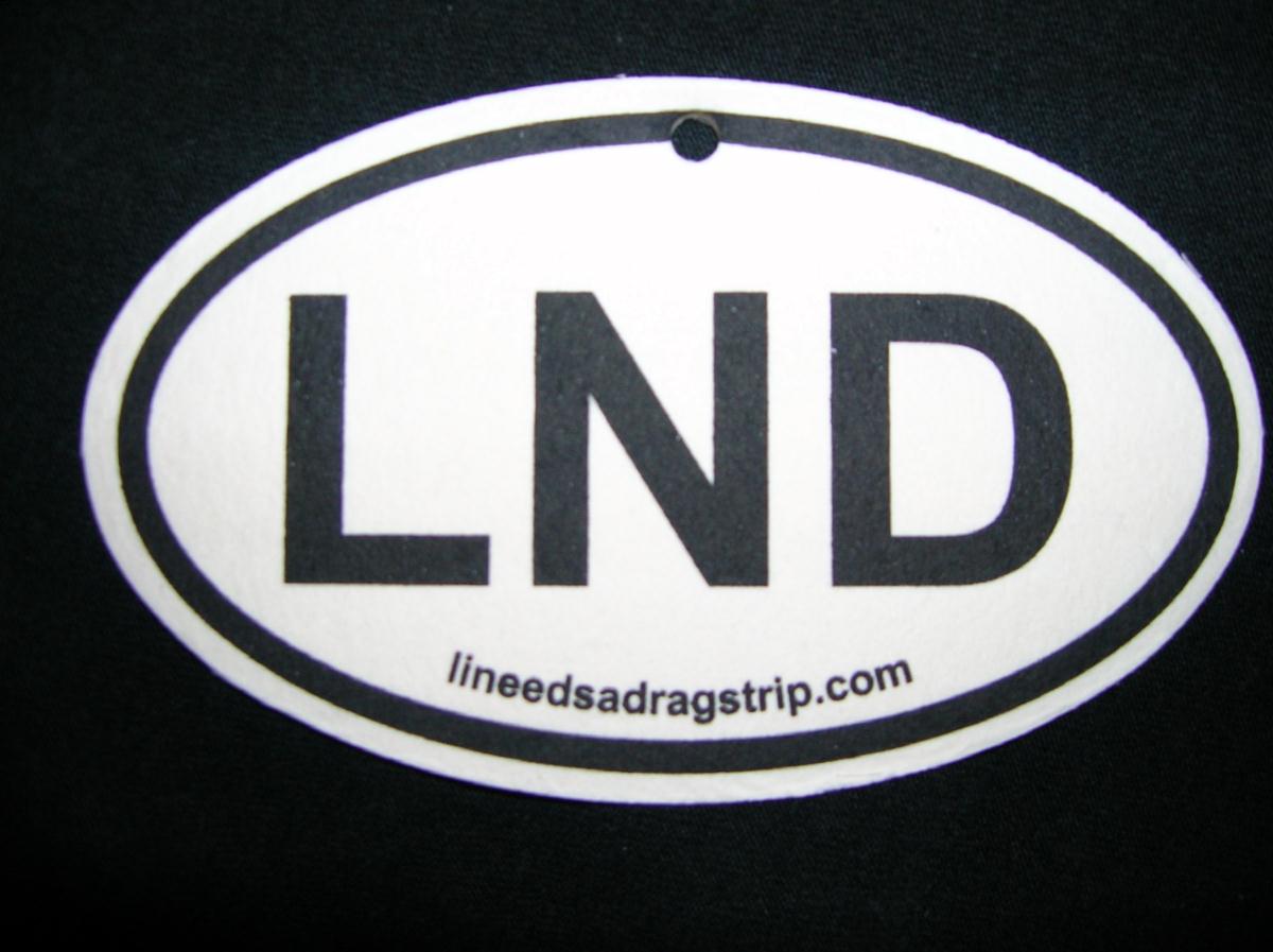Long Island Needs A Dragstrip LND Car Air Freshener