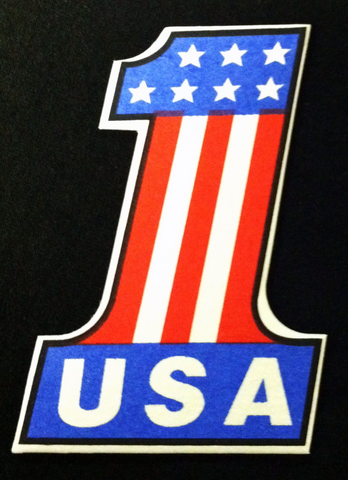 USA #1 American Flag Car Air Freshener